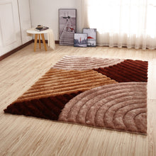 Load image into Gallery viewer, CSR2011-5X7 - Crown Shag 3D Brown/Beige Area Rug
