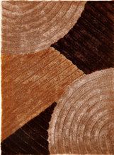 Load image into Gallery viewer, CSR2011-5X7 - Crown Shag 3D Brown/Beige Area Rug
