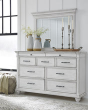 Load image into Gallery viewer, B777 Kanwyn Whitewash King Uph Bedroom Set
