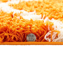 Load image into Gallery viewer, COZY2271-5X7 - Cozy Trellis Orange Shag Area Rug
