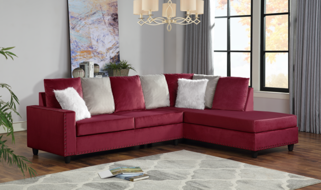 Cindy Red - Sectional